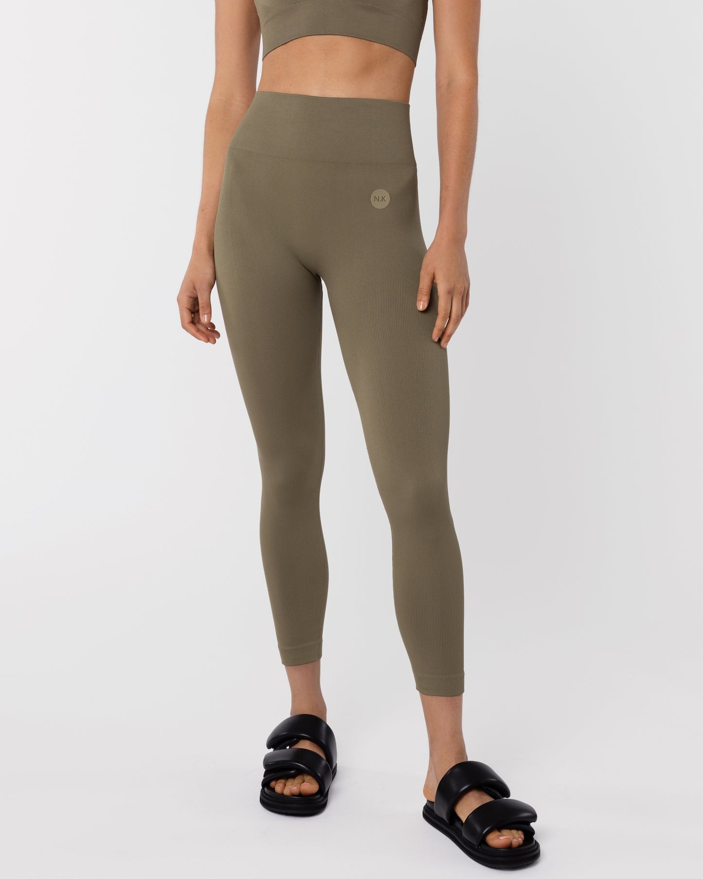 Seamless Leggings - Olive Green