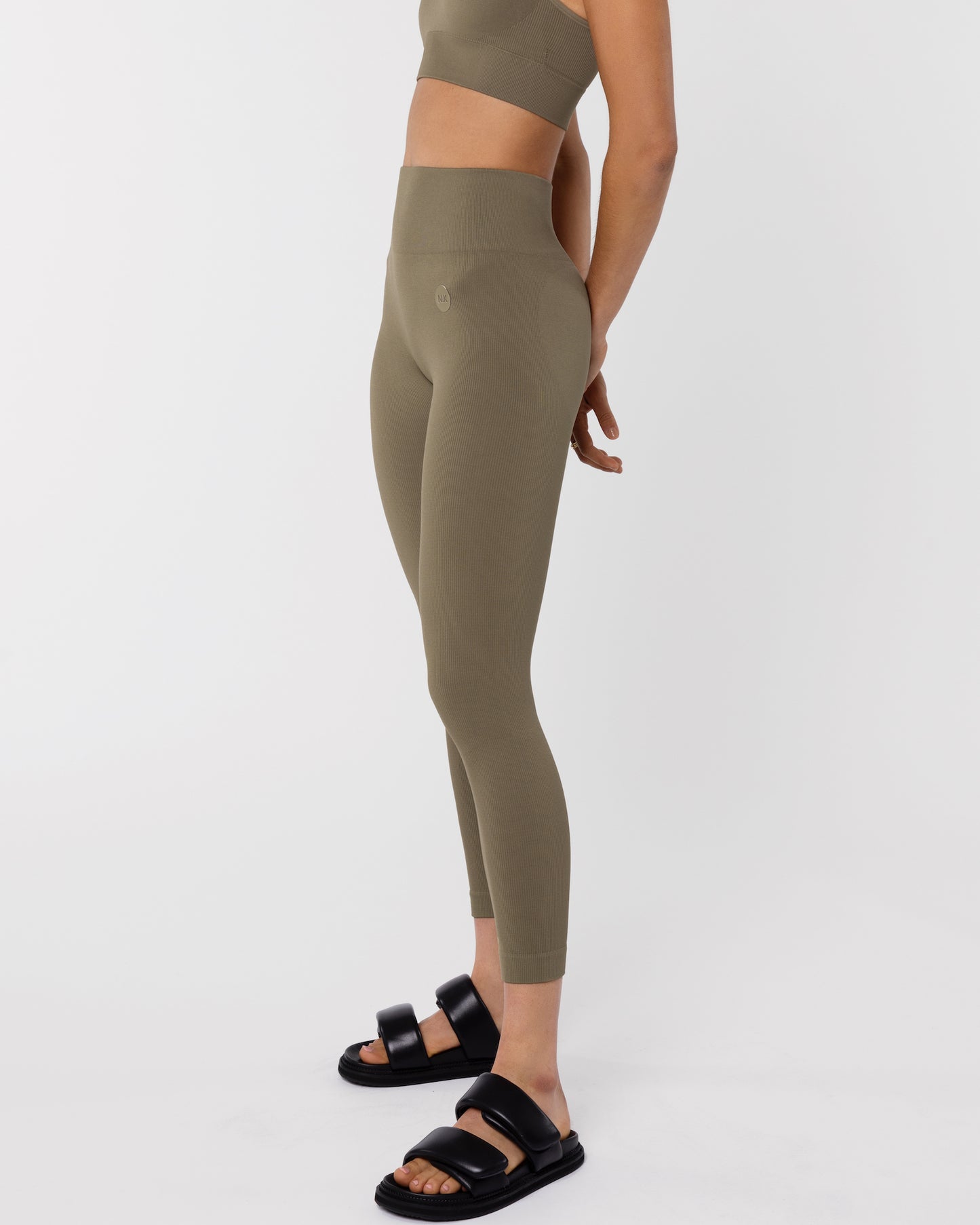 Seamless Leggings - Olive Green