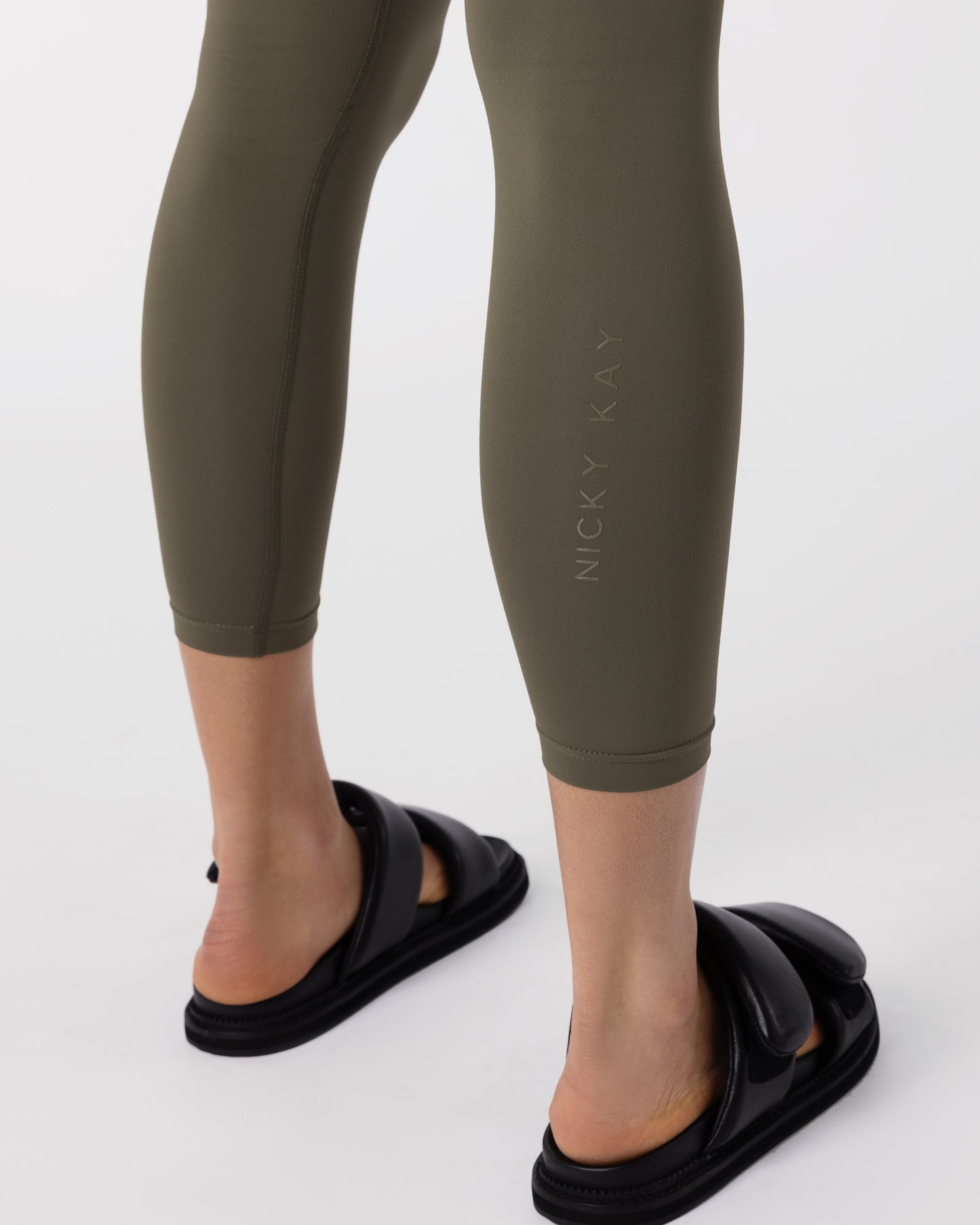 Performance Leggings - Olive Green