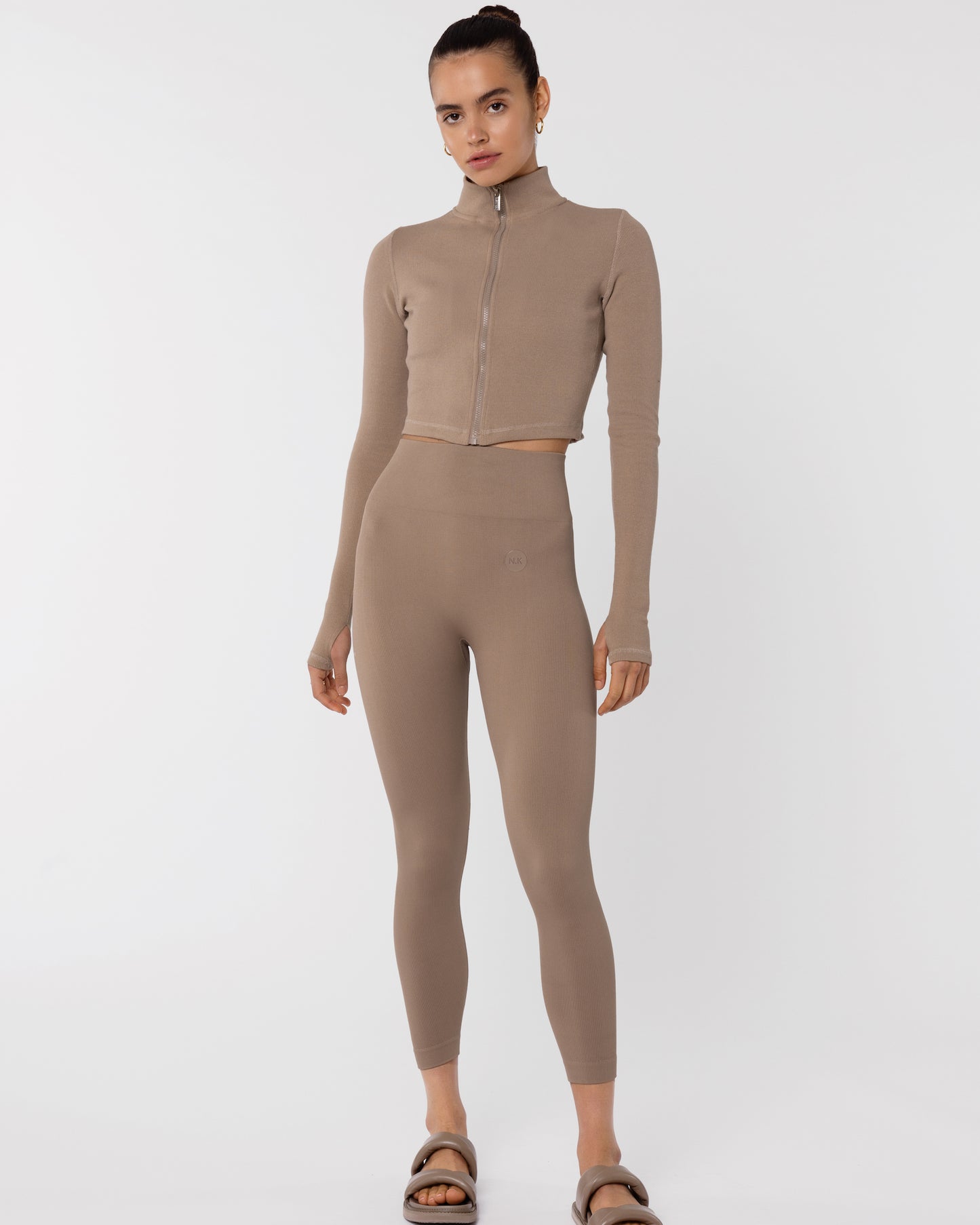 Seamless Leggings - Taupe