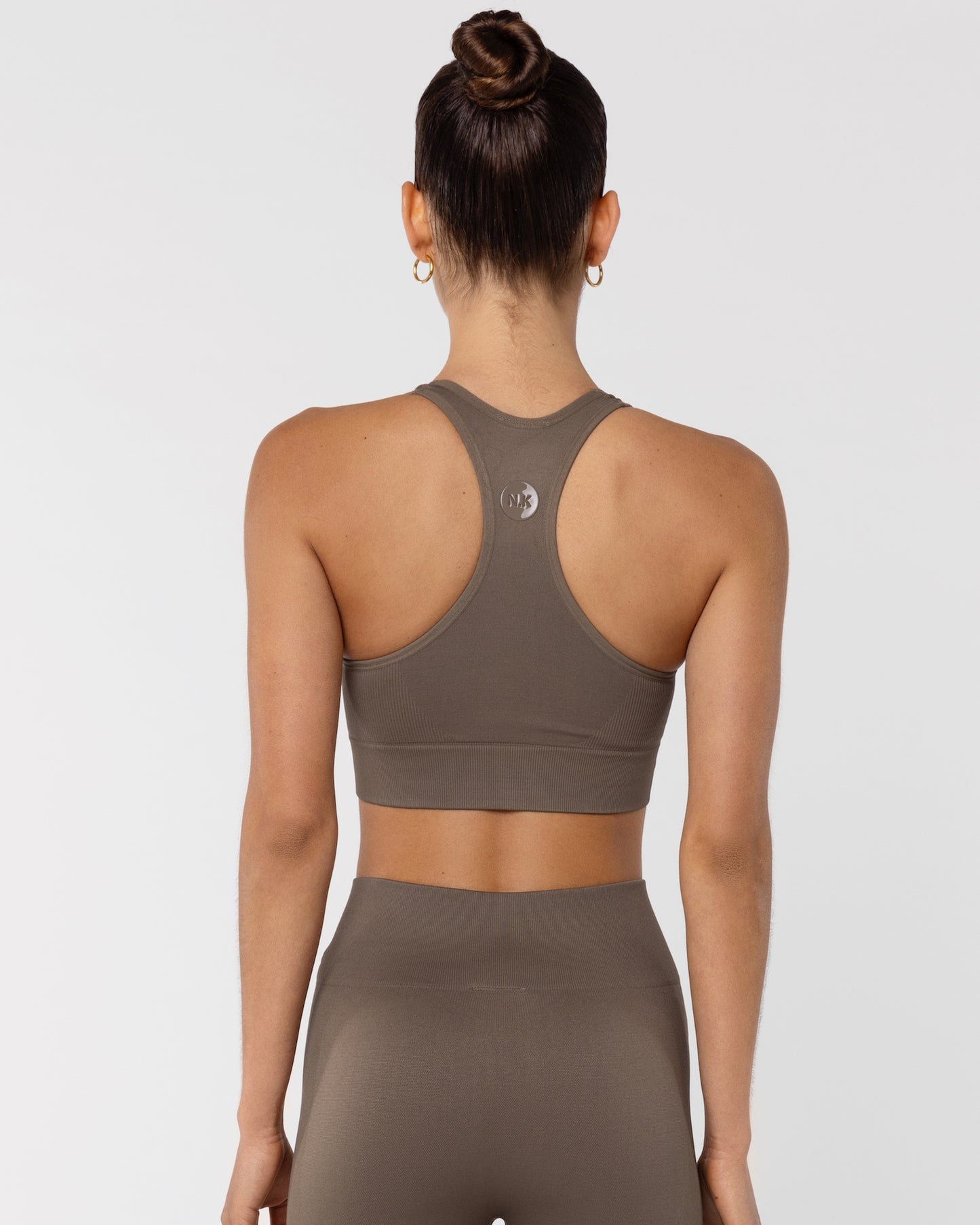 Seamless Sports Bra - Walnut