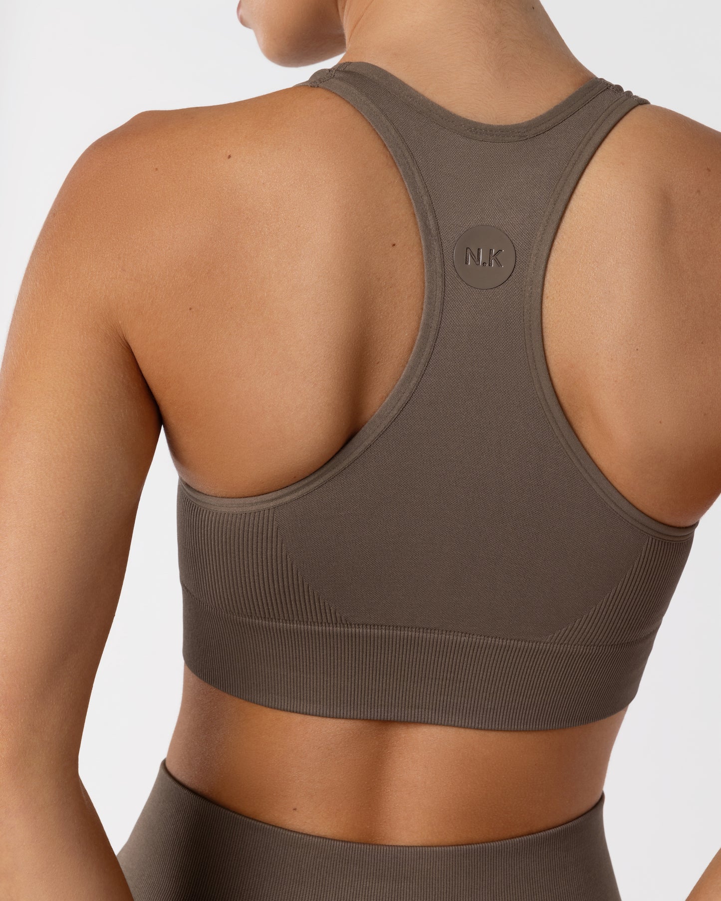 Seamless Sports Bra - Walnut