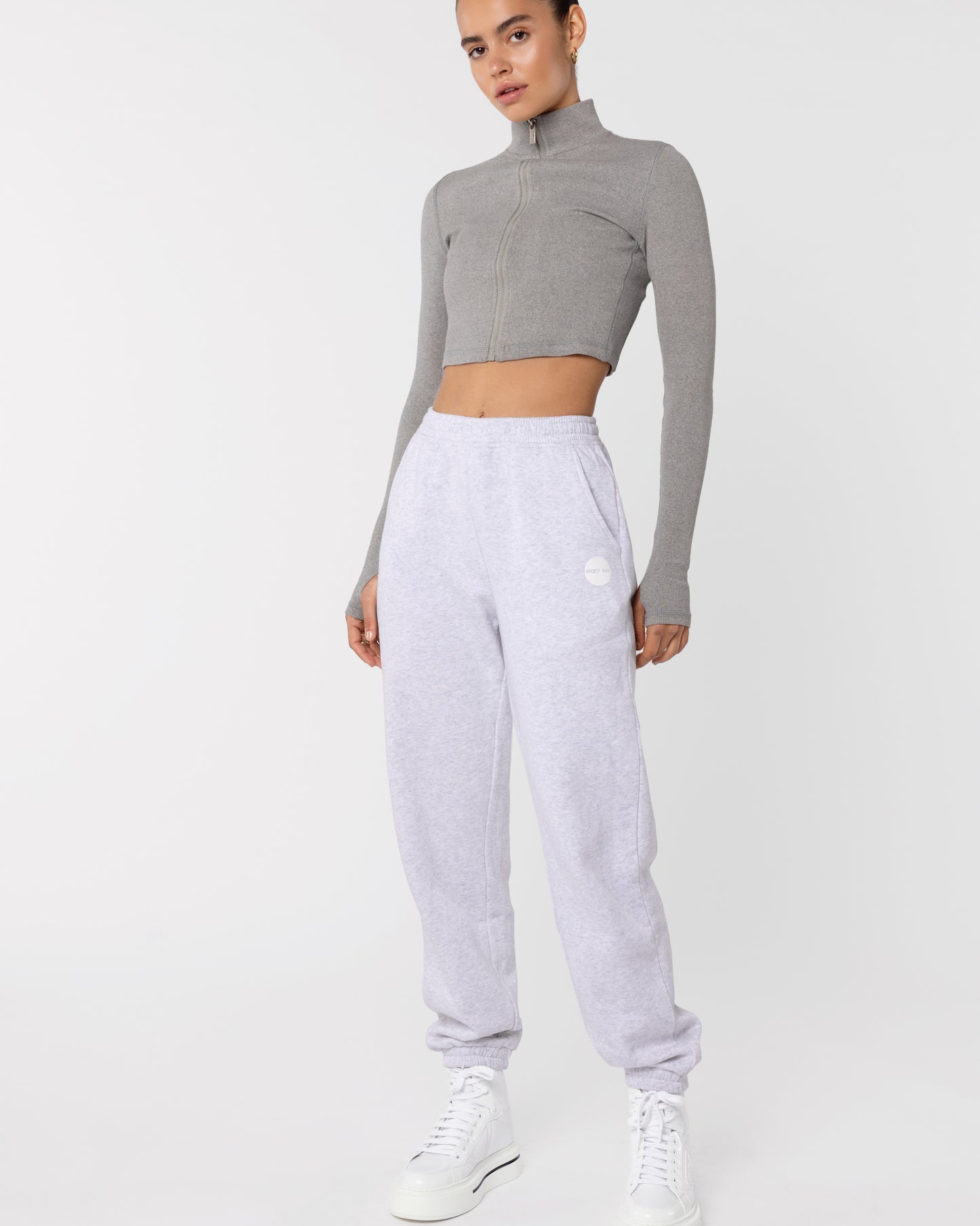 Organic Cotton High Rise Sweatpants