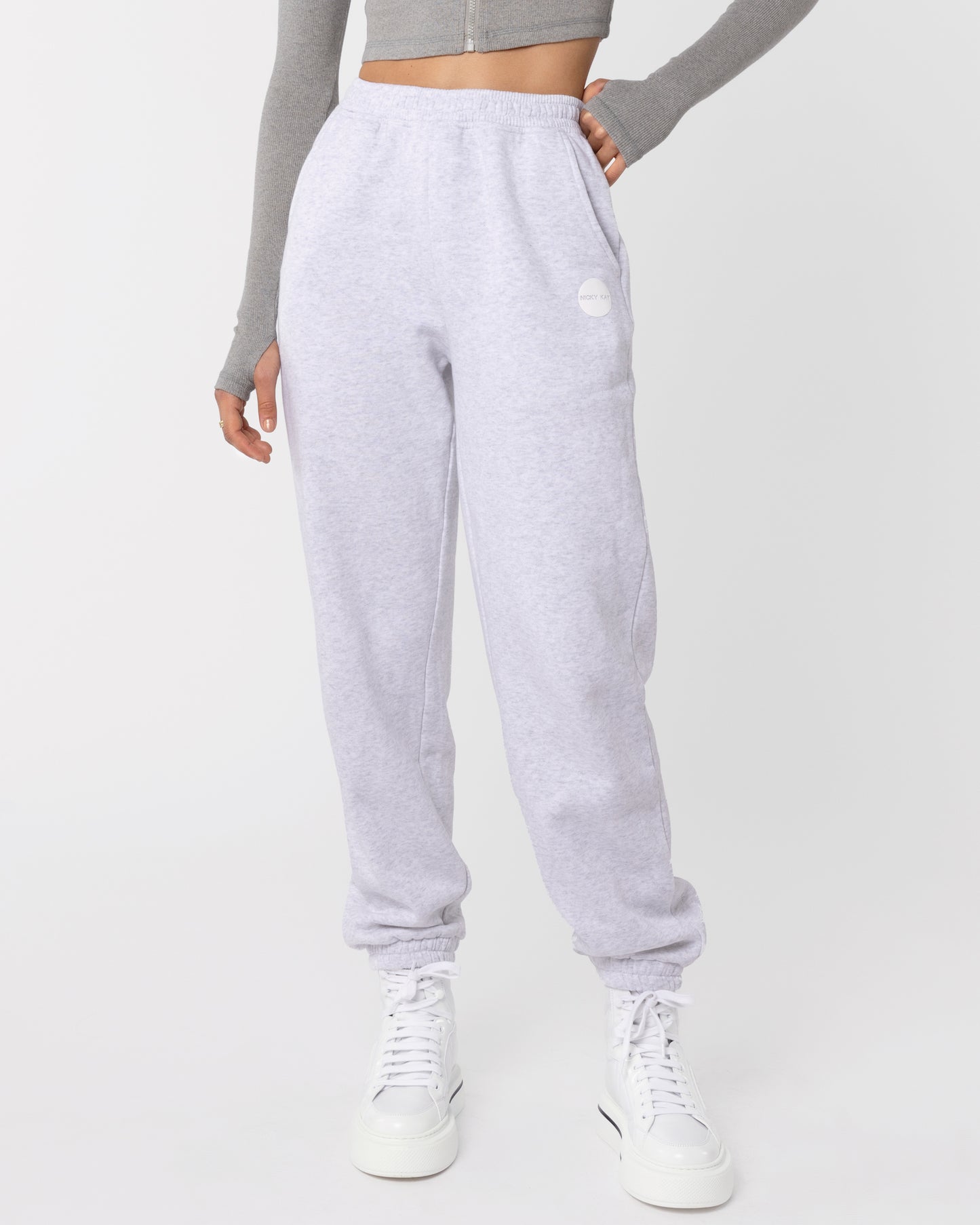 Organic Cotton High Rise Sweatpants