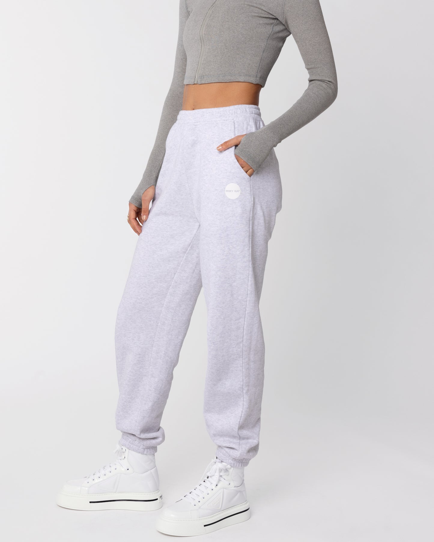 Organic Cotton High Rise Sweatpants