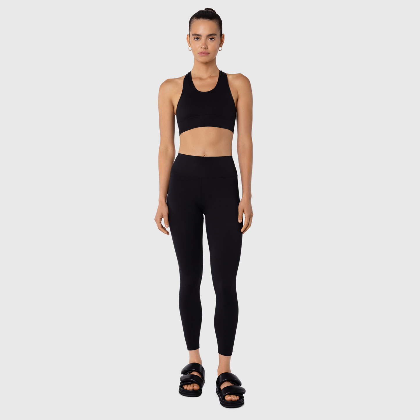 Seamless Sports Bra - Black