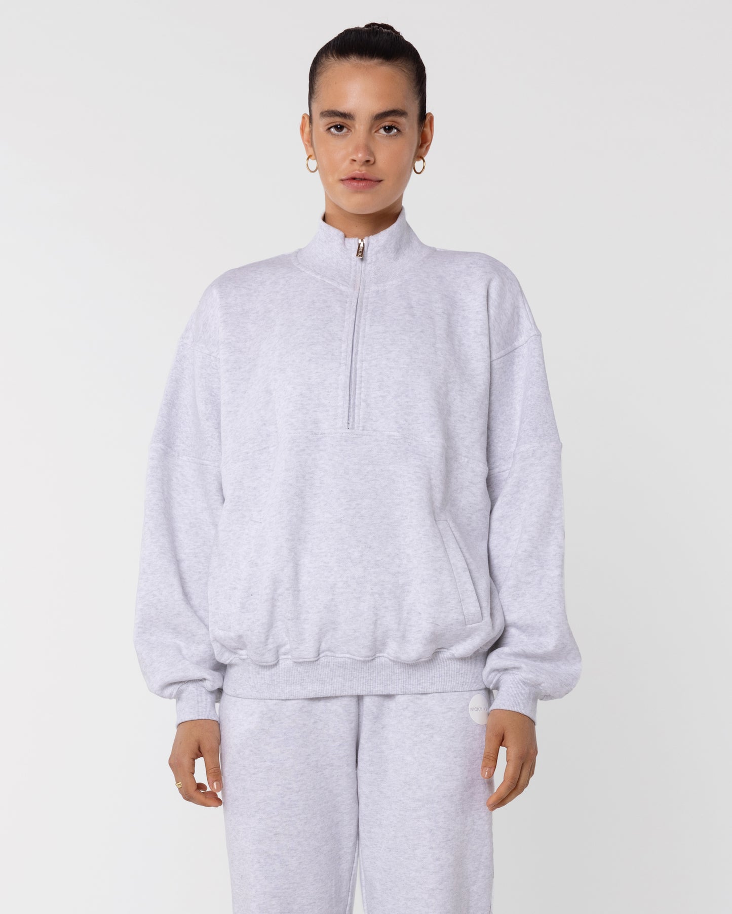 Organic Cotton Zip Jumper