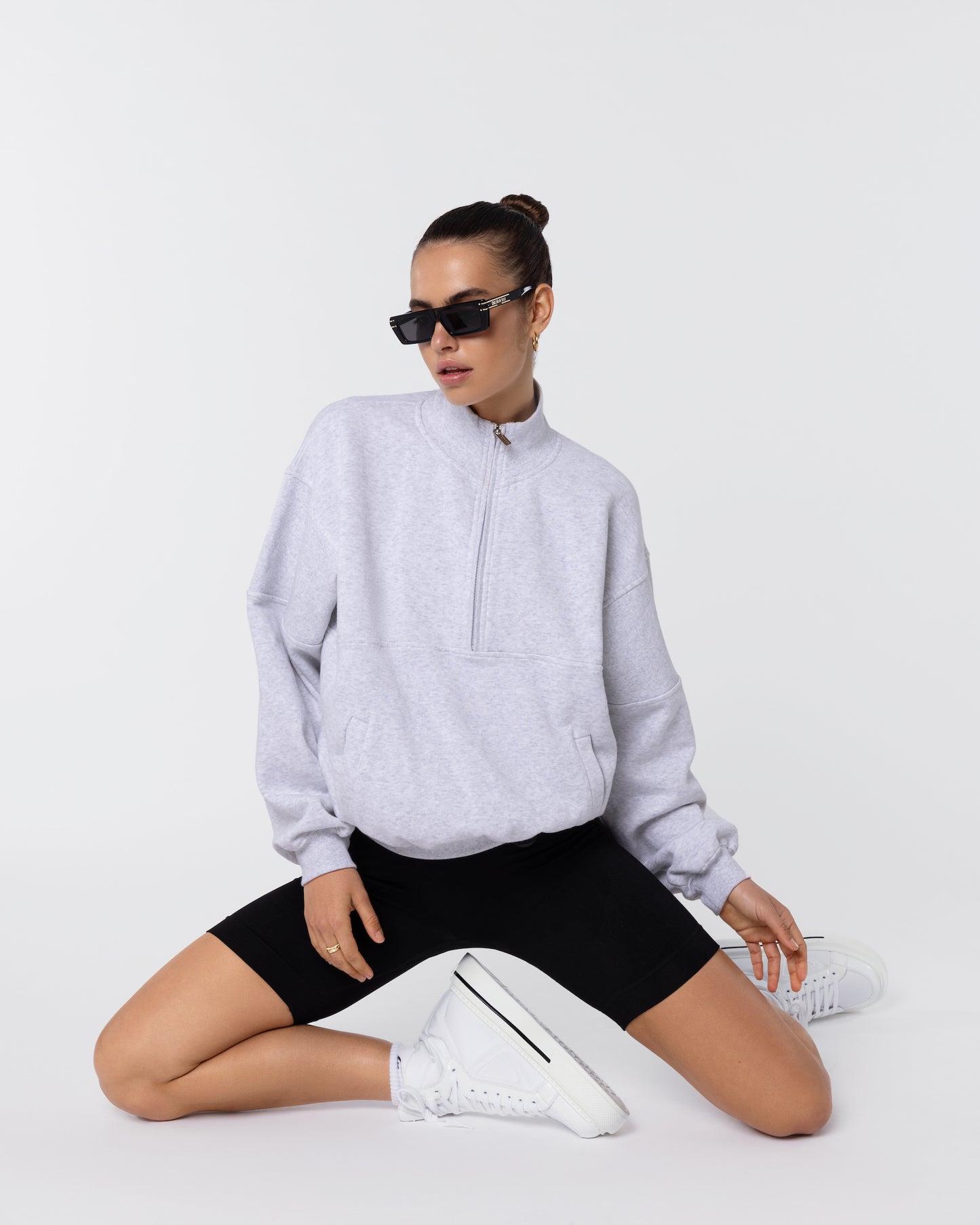 Organic Cotton Zip Jumper