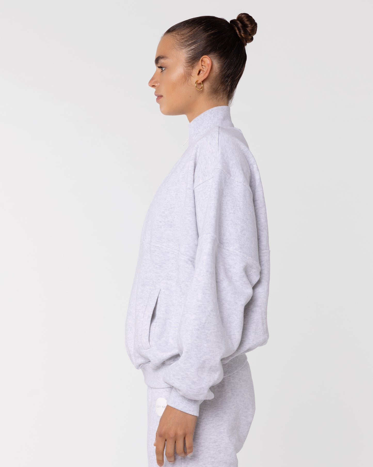 Organic Cotton Zip Jumper