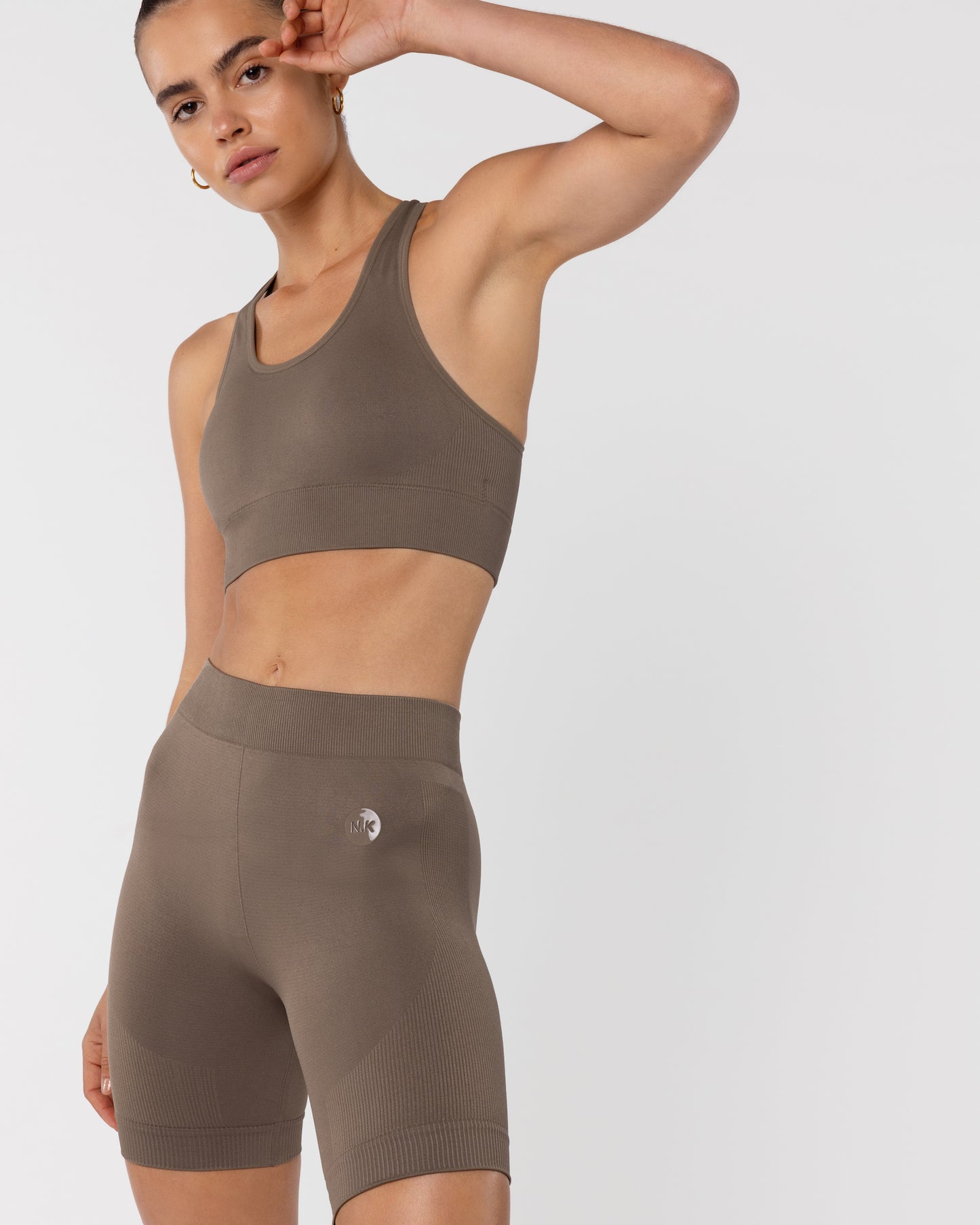 7" Seamless Bike Shorts - Walnut (Copy)